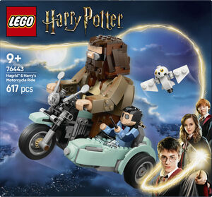 Hagrid og Harrys motorcyk