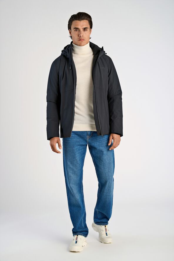 Short parka jacket