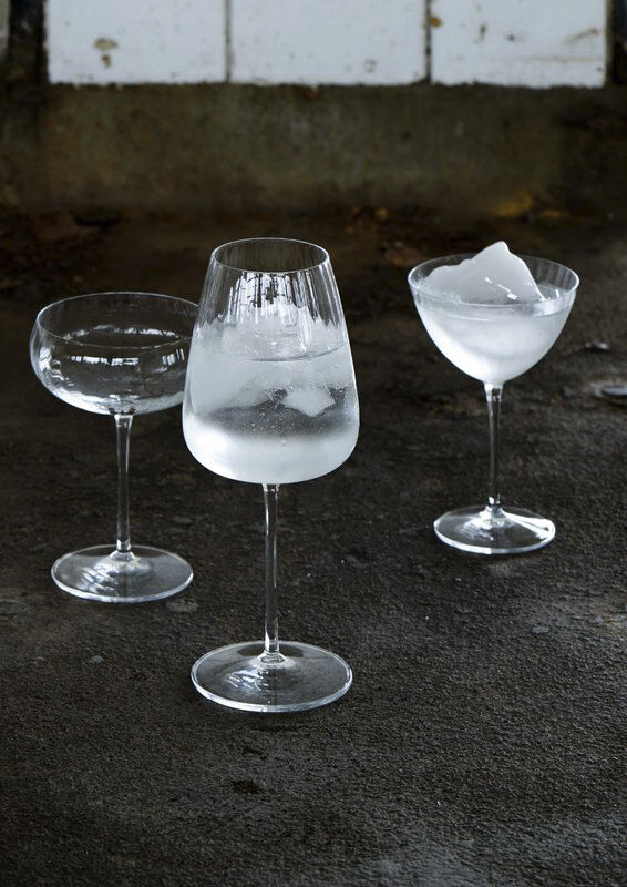 Gin & tonic-glas burgundy Optica 75 cl 4 stk.