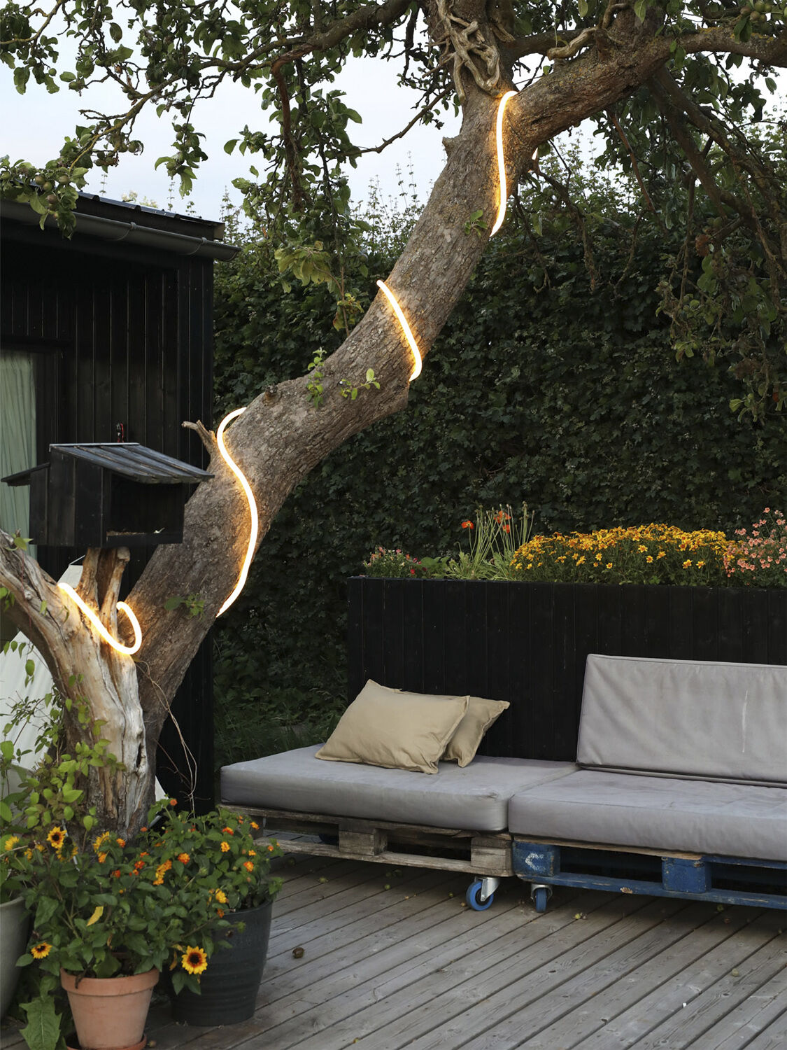 Flex tube, 5 m, warm white, 500016W