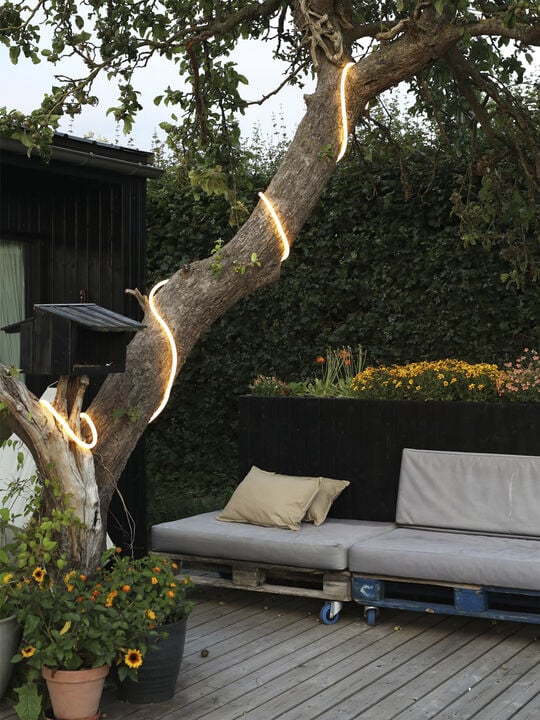 Flex tube, 5 m, warm white, 500016W