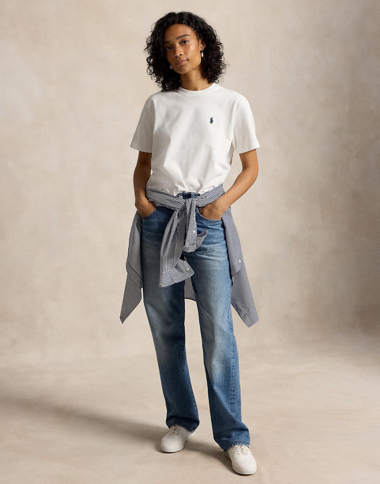 Relaxed Fit Cotton Jersey Tee