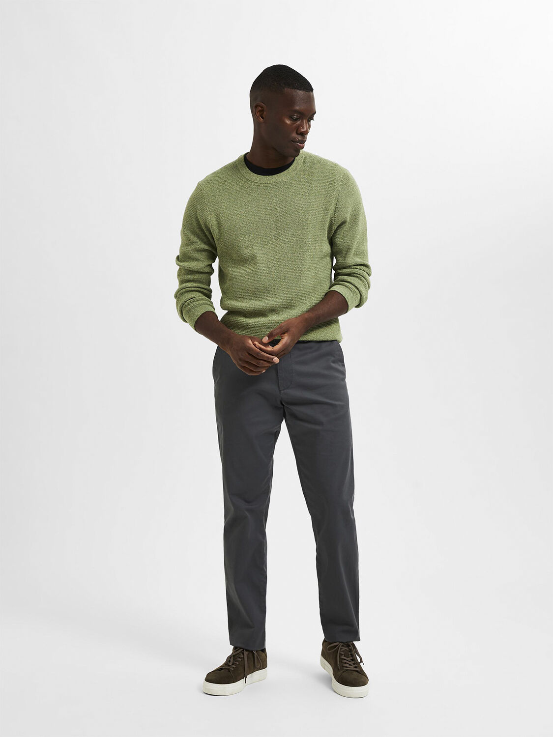 SLHSLIM-NEW MILES 175 FLEX CHINO W