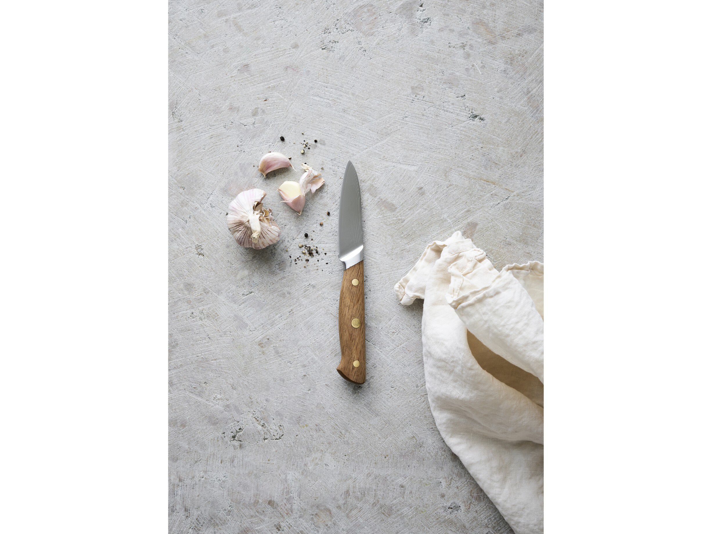 Urtekniv Douron 21 cm Eg/Damaskusst&aring;l