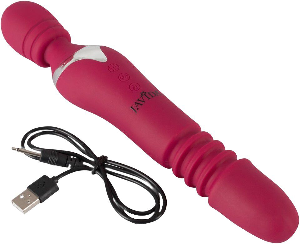 Massage Wand Warming & Thrusting Vibe