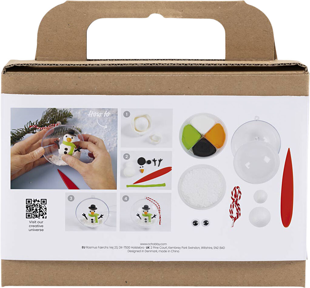 Mini DIY Kit Modellering, Snemand