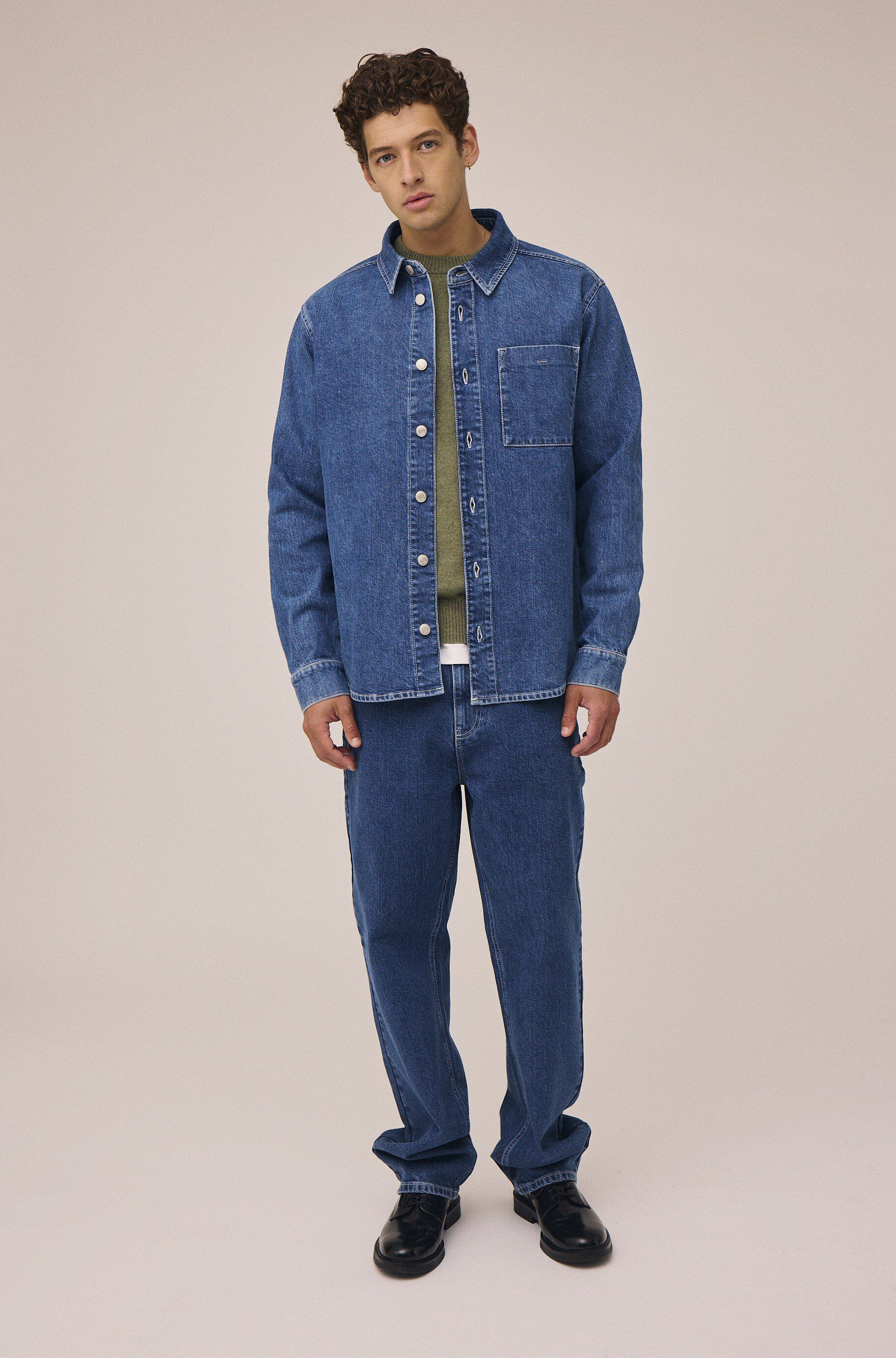 Domenic 5 denim shirt - GOTS