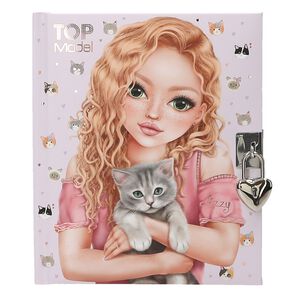 TOPModel Dagbog KITTY m/h