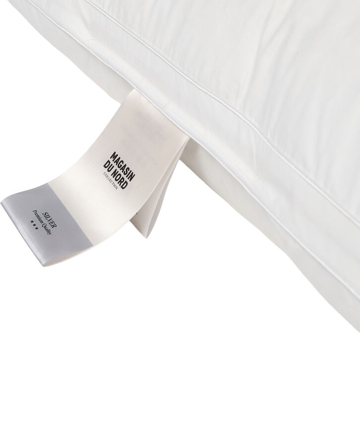 Sølv 3-Lags pude Høj 60x63 cm.