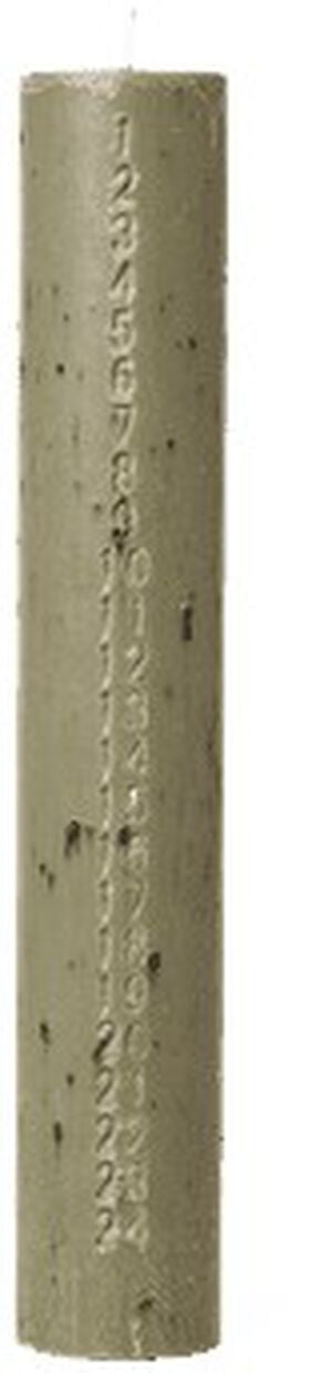 Mura Advent Candle - Artichoke Green