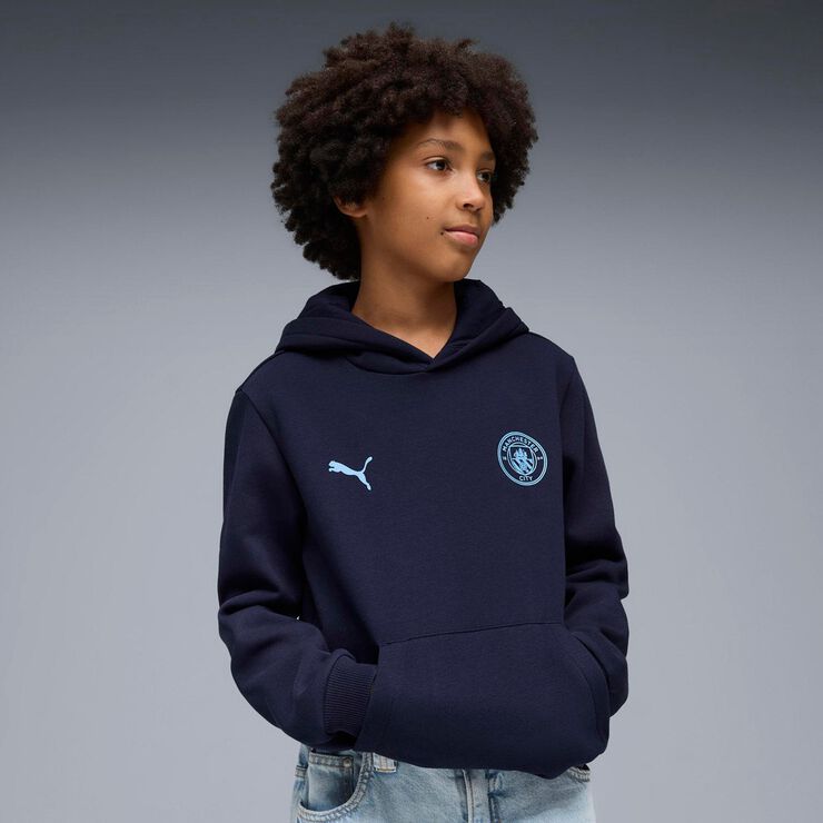 MCFC FTBLESS HOODIE JR FL