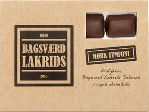 Mørk Symfoni æske 125 gr.