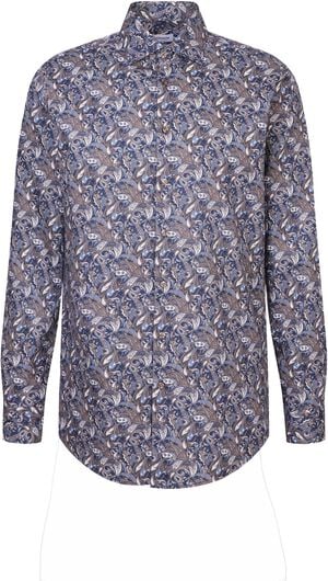 Business shirt Regular 1/1 Kent-Collar Print
