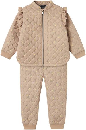 NMFMOON QUILTED SET AOP FO