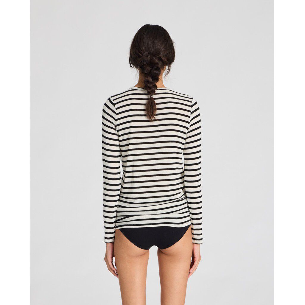 Thyra L/S Sailor Wool Top
