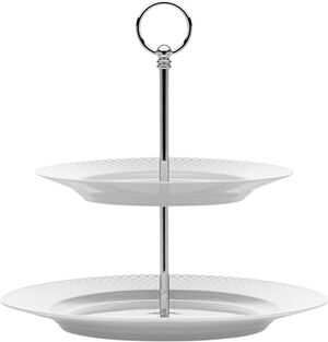 Rhombe Etagere Ø27 hvid