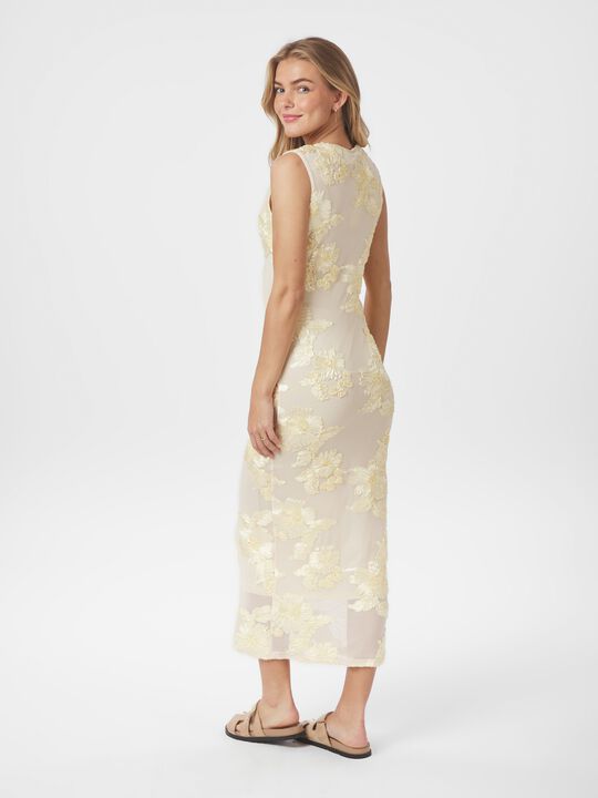 Tiranna Big Flower Mesh Dress