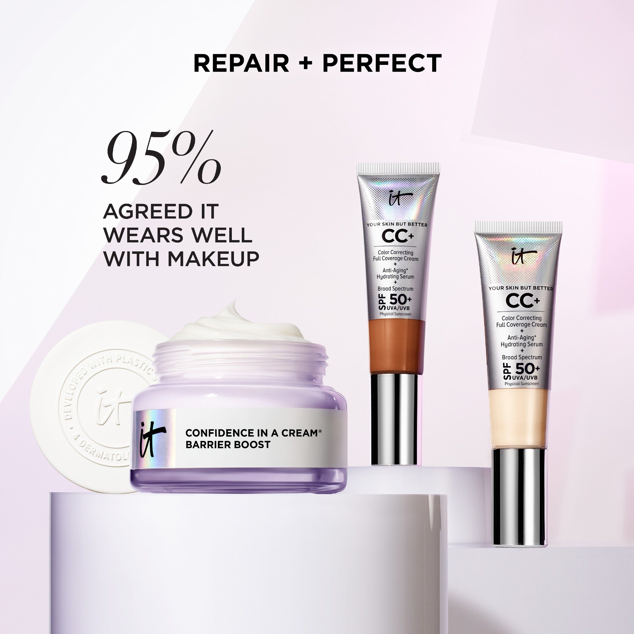 Confidence in a Cream&reg; Barrier Boost