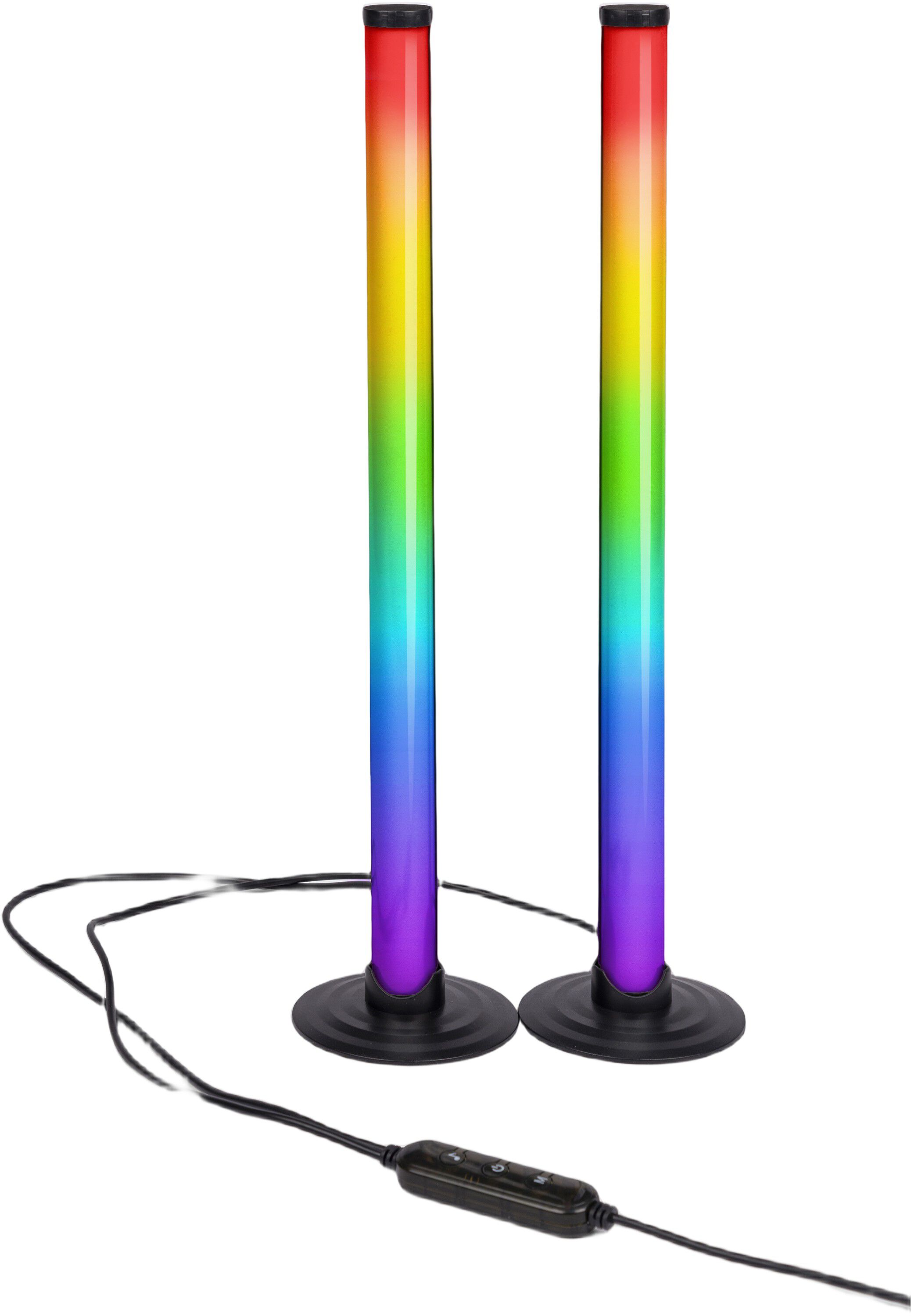 TWIN RGB NEON STICKS 40cm