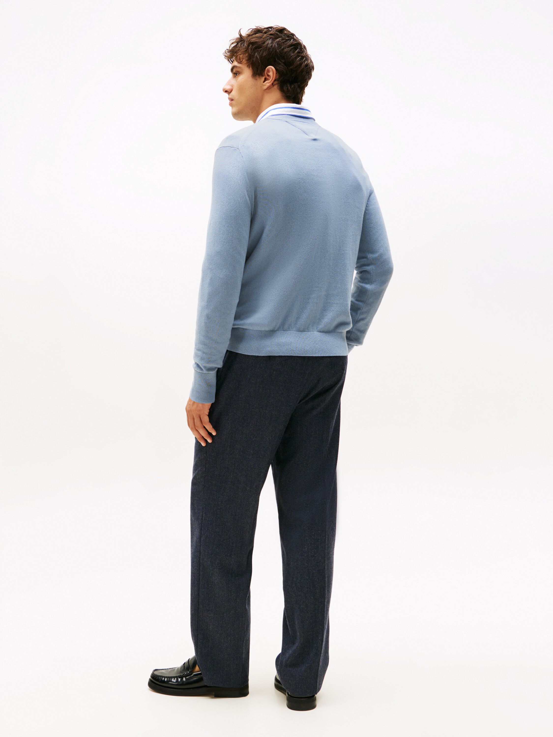 PIMA ORG CTN CASHMERE CREW NECK