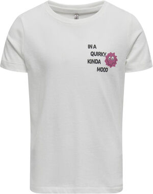 KOGLANA S/S O-NECK TOP BOX JRS