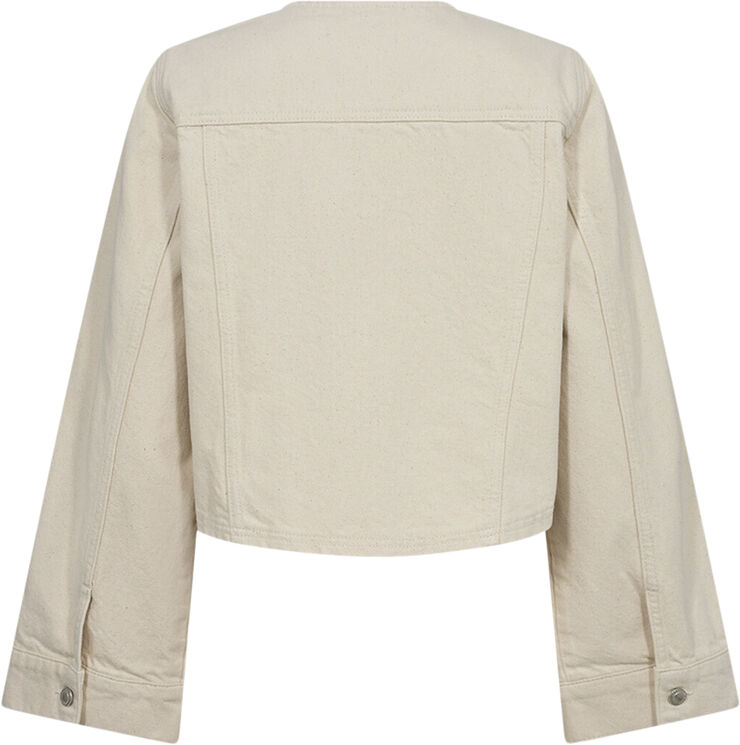 IVY-Jazz Short Jacket Wash Ecru