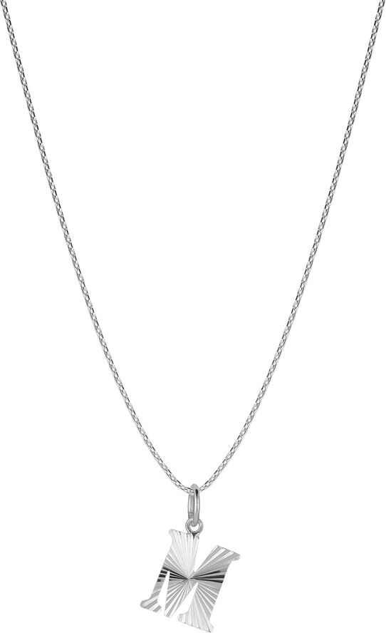 Reflection Letters, gold-plated sterling silver-A