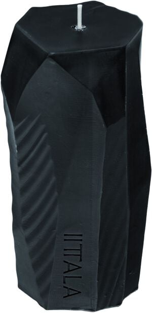 Kanto block candle 16cm ash