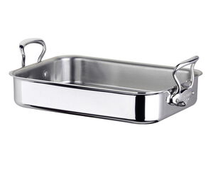 Bradepande Cook Style 35 x 25 x 7 cm Stål