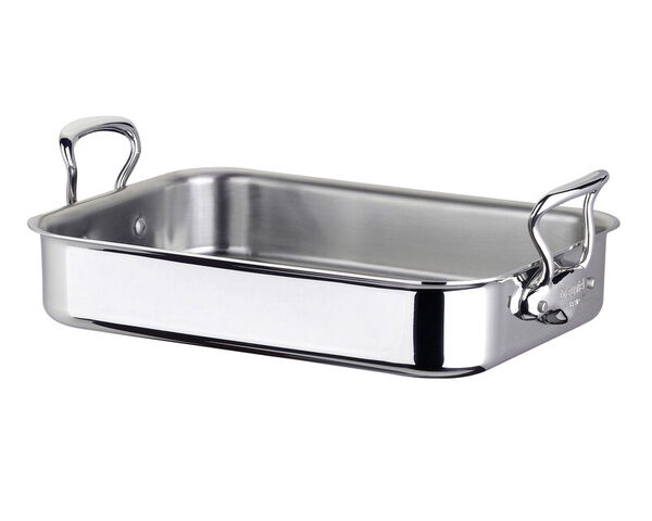 Bradepande Cook Style 35 x 25 x 7 cm Stål