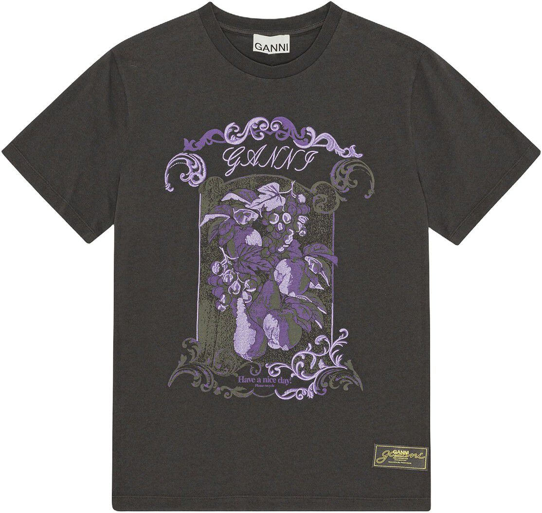 Basic Cotton Jersey Damask Relaxed