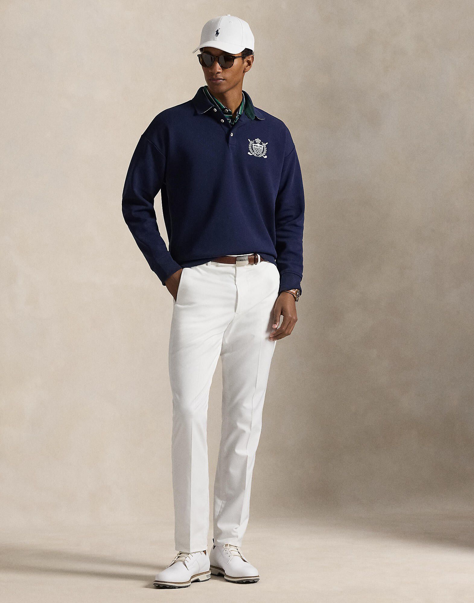 Relaxed Fit Crest Double-Knit Sweatshirt