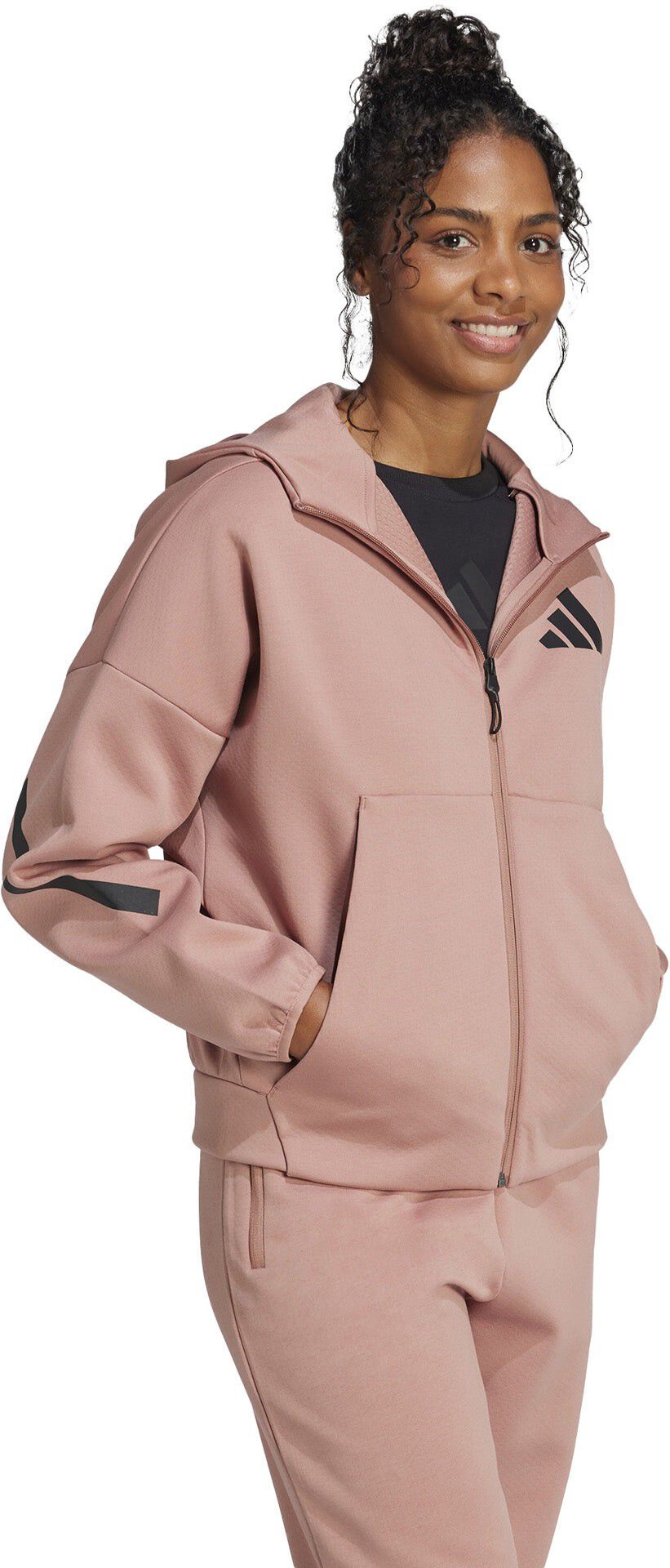 Z.N. E Full Zip H&aelig;ttetr&oslash;je