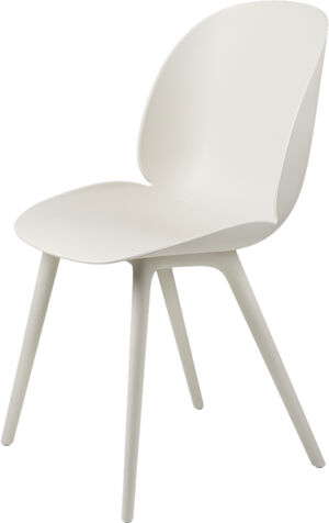 Beetle Dining Chair - Un-Upholstered, Plastic base, Monochro