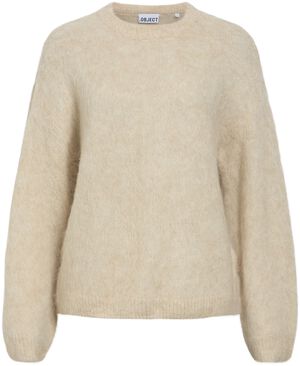 OBJHARRY L/S LO KNIT PULLOVER NOOS