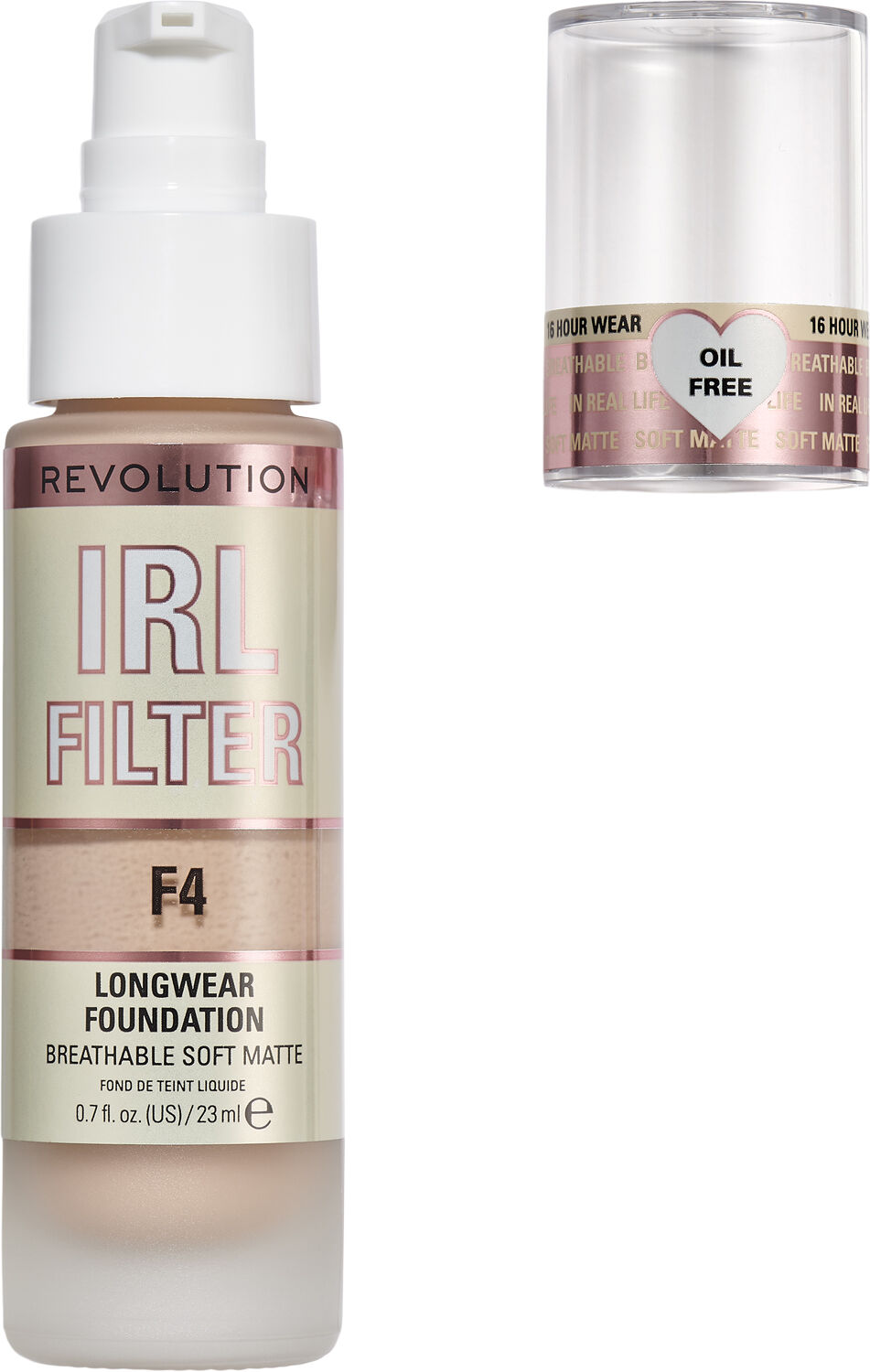 Revolution IRL Filter Longwear Foundation F4