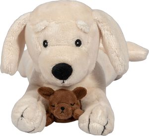 PLYSHUND MED HVALPE