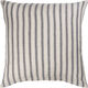 Pude natur m/grå striber