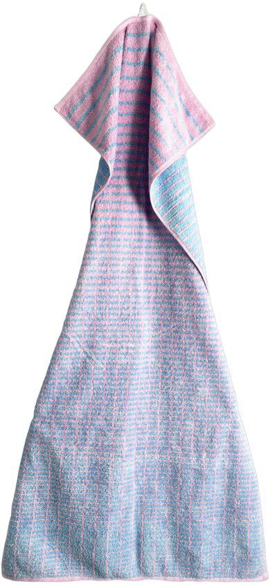 Nuance H&aring;ndkl&aelig;de 50x100 cm lys bl&aring;/rosa