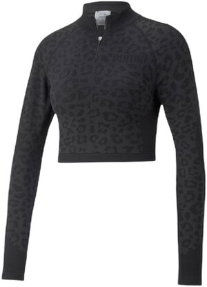 Formknit Seamless 1/4 Zip Cropped Tr&aelig;nings Tr&oslash;je