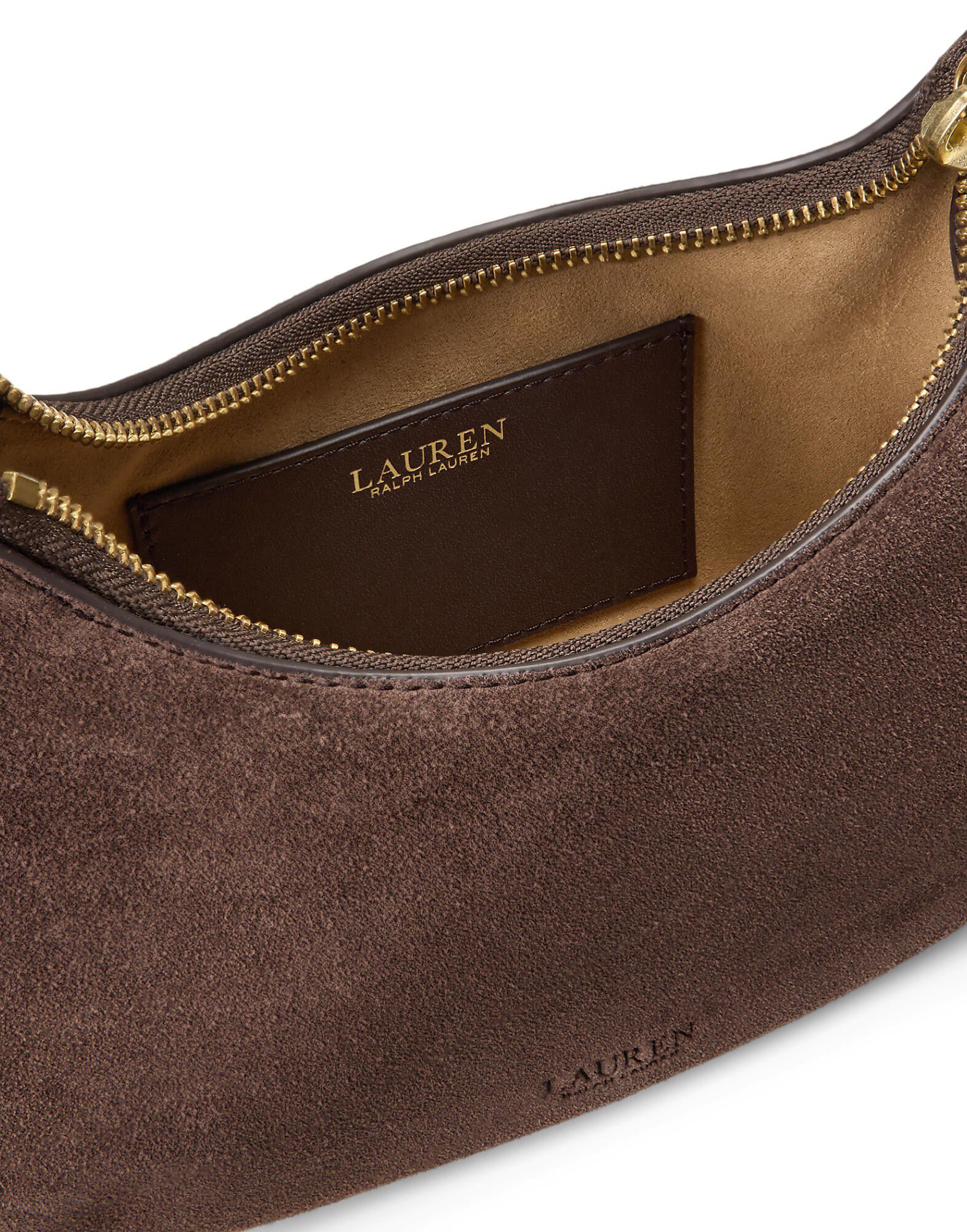 Suede Medium Marcy Zip Shoulder Bag