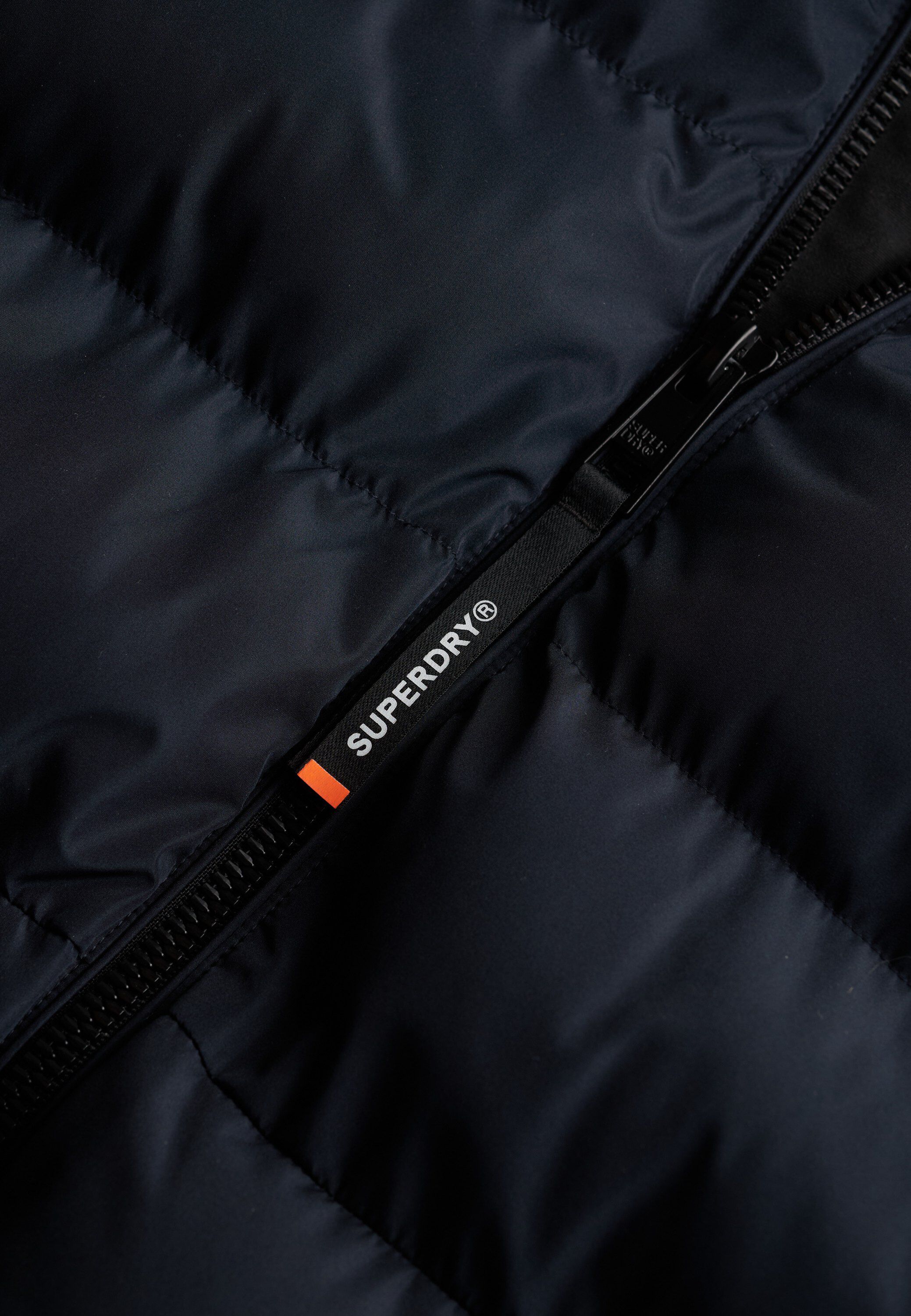 HOODED SPORTS PUFFER JACKET