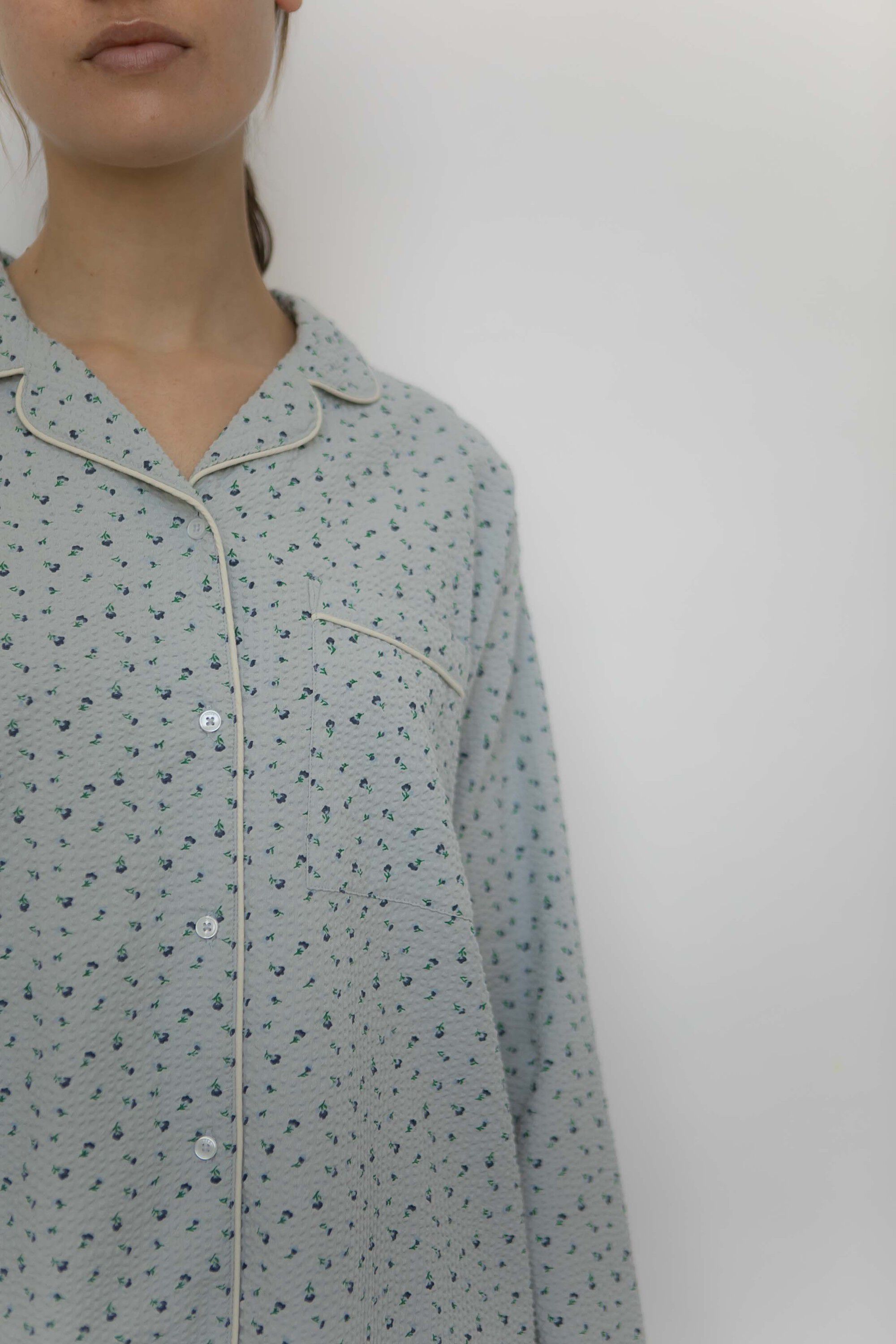 EDITH PAJAMA - SEERSUCKER