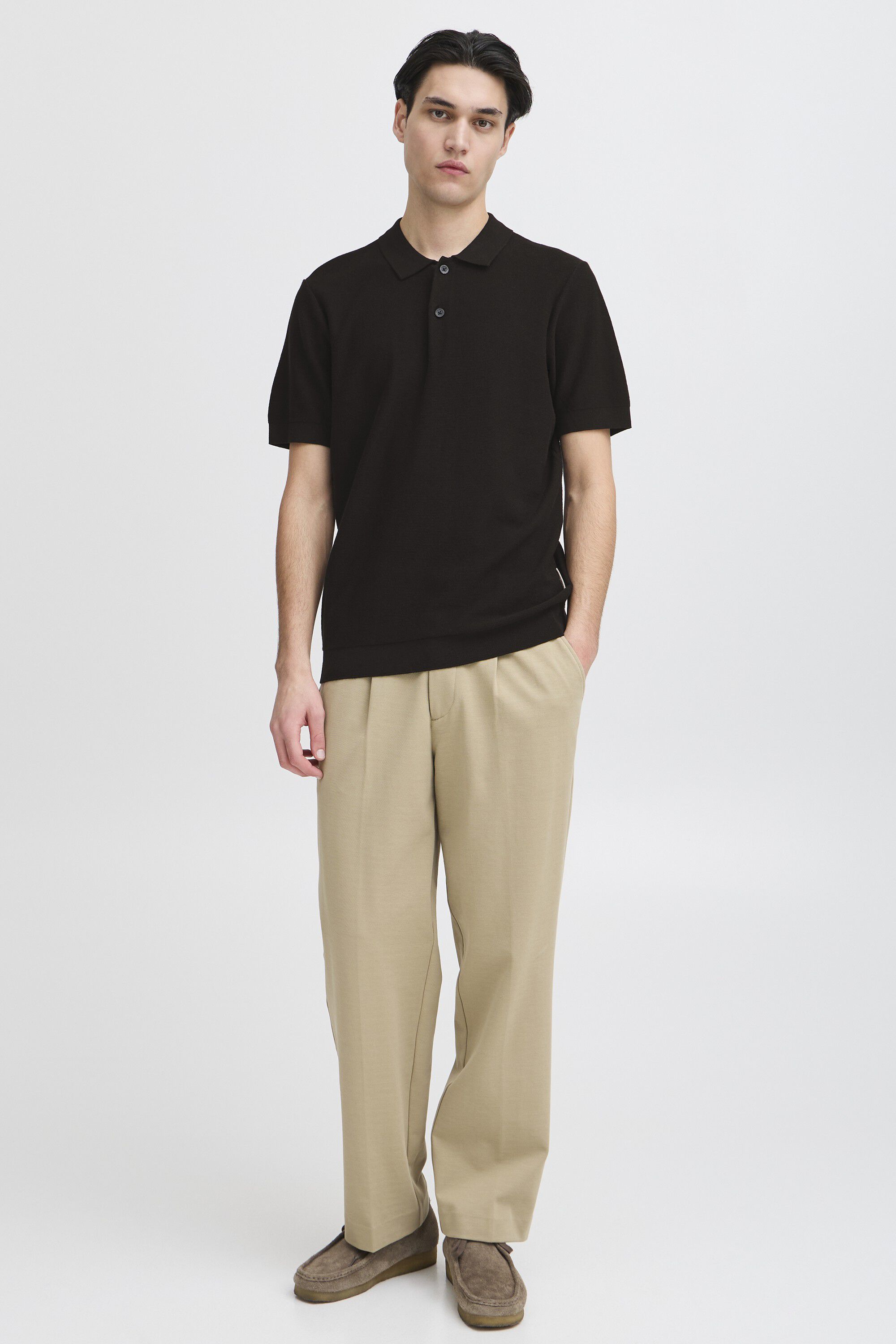 CFEDWARD RELAXED POLO KNIT
