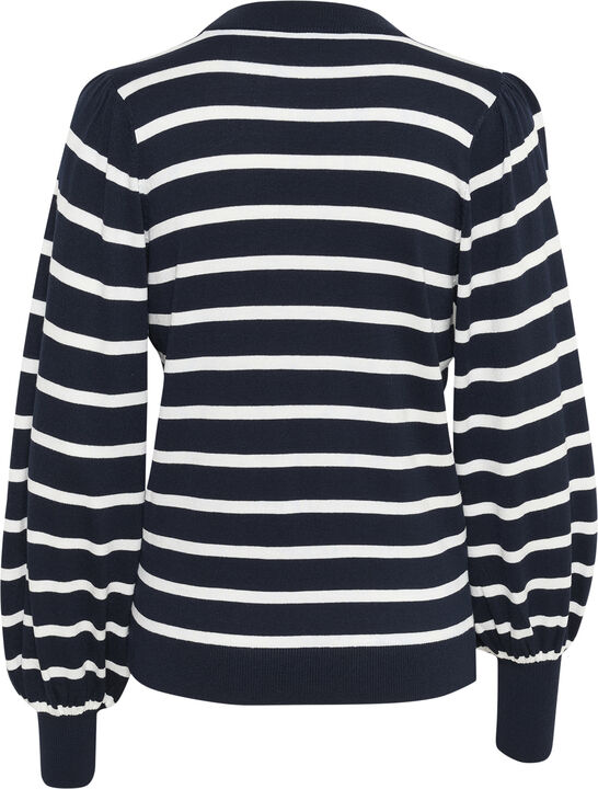 KAmala Stripe Knit Pullover