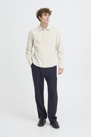 CFZAN LS STRIPED RELAXED SHIRT