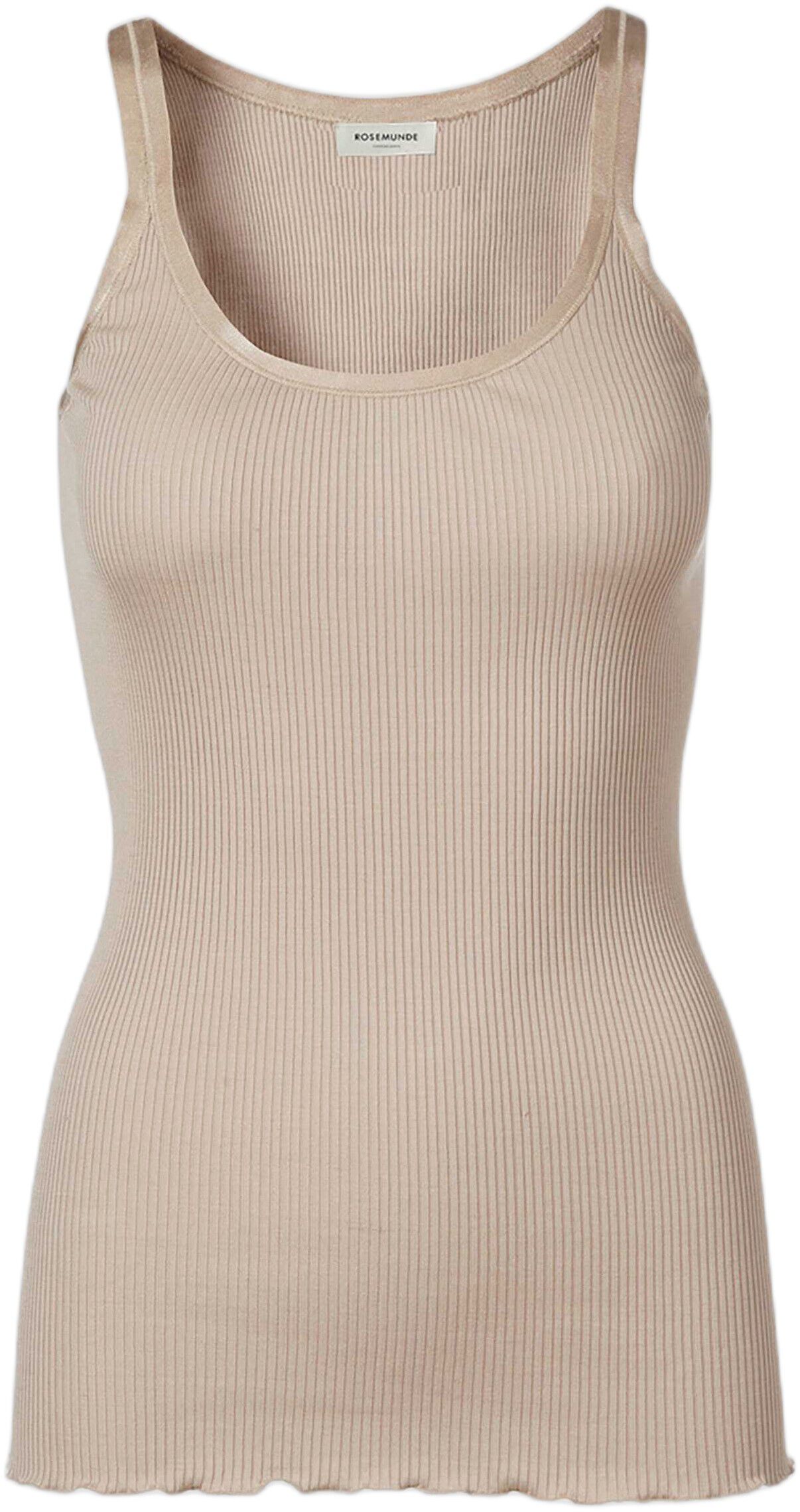RWBelle Silk U-neck Strap Elastic Top