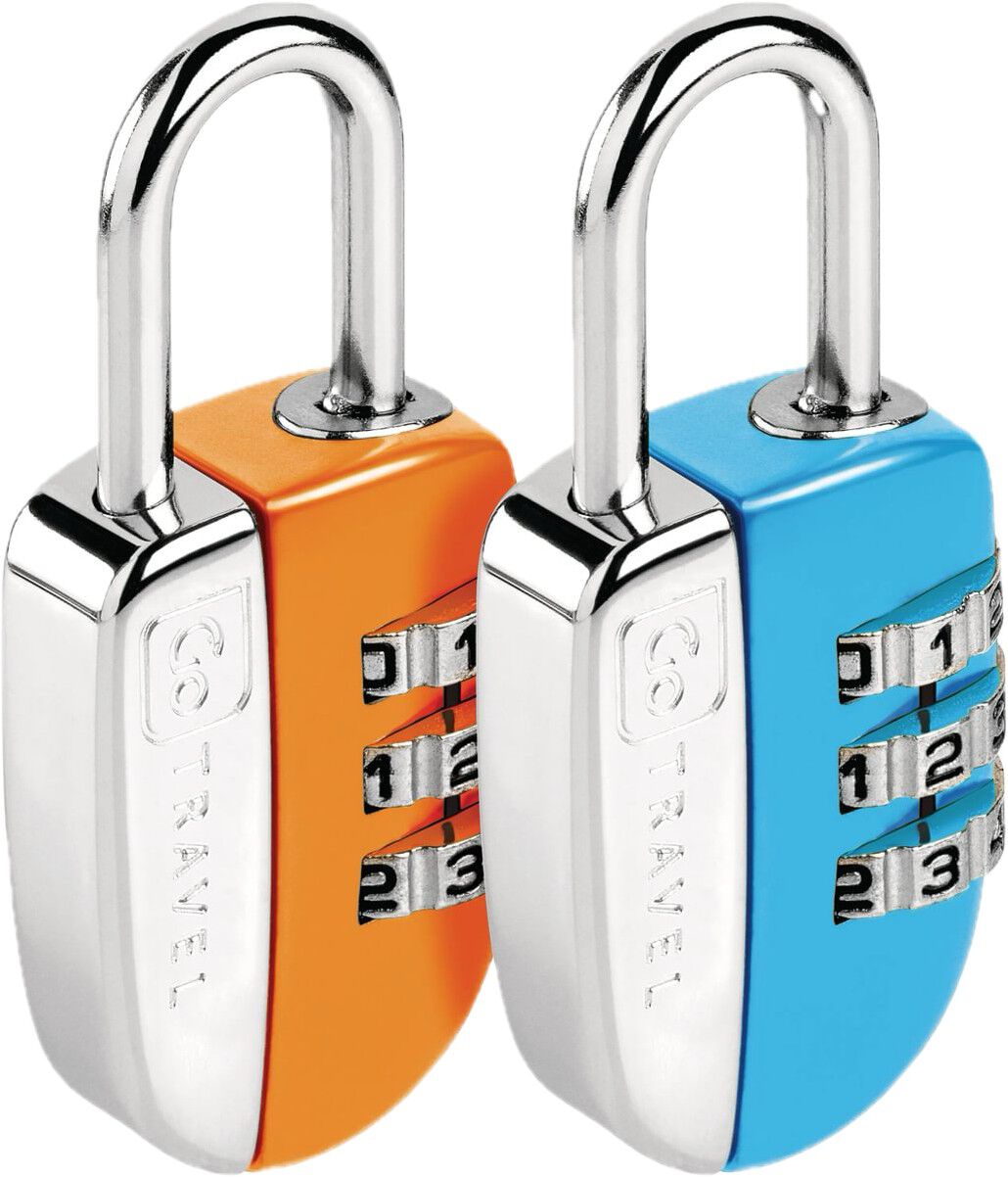 Mini Combi Twin Padlocks