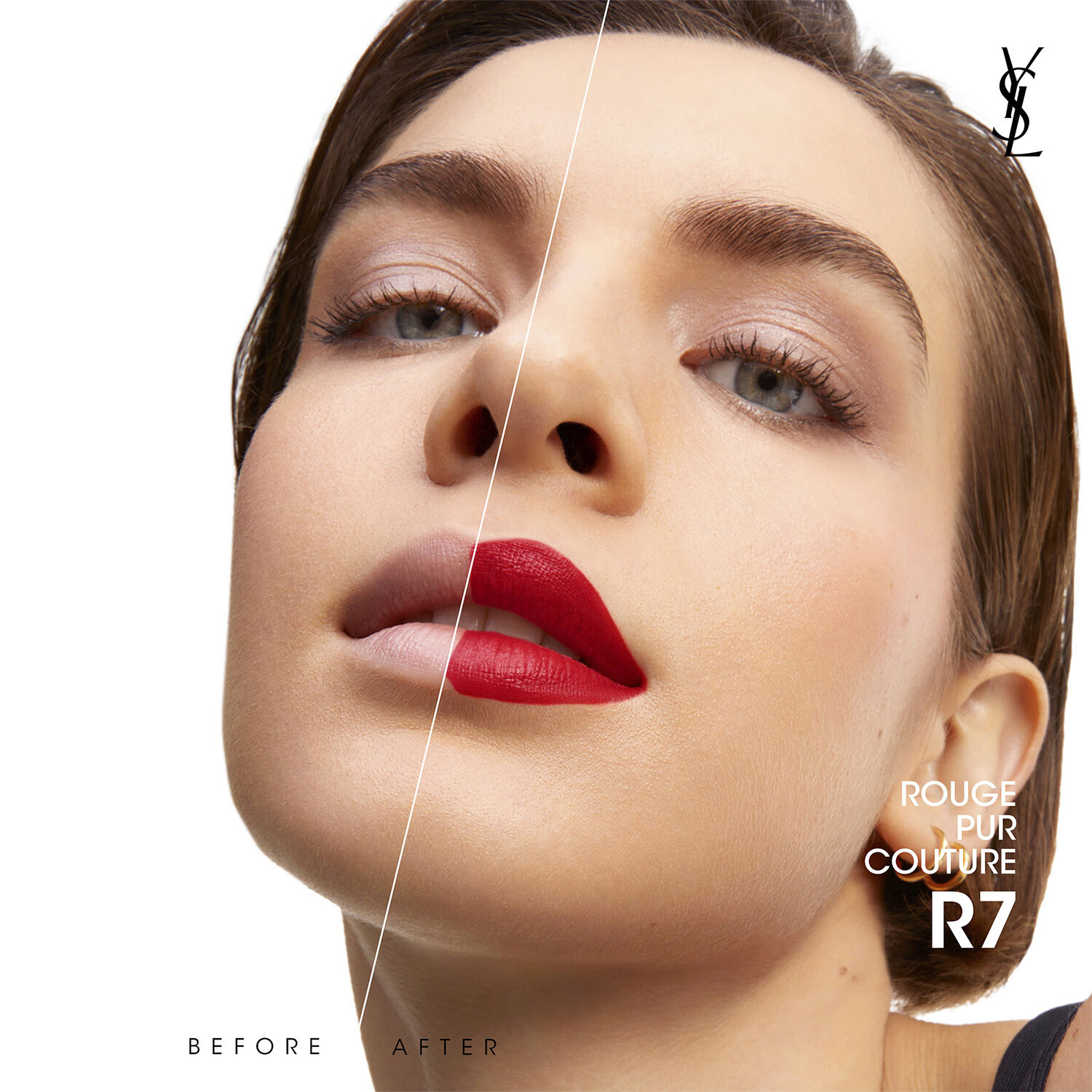 Rouge Pur Couture Pure Color-In-Care Satin Lipstick