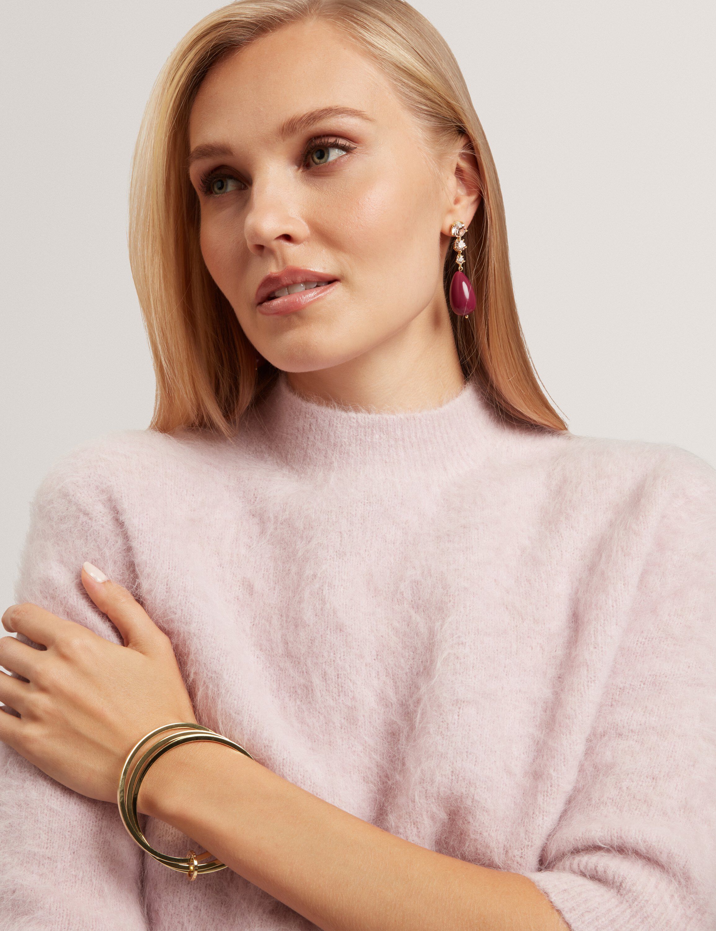 ANTATA Short Sleeve Alpaca Knit Top